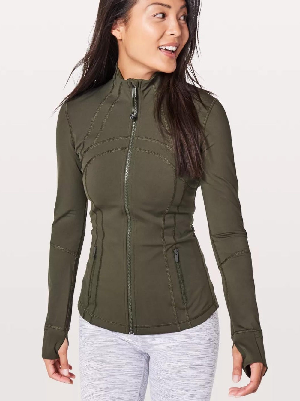 Lululemon Define Jacket Dark Olive
